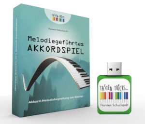 Melodie-Klavierakkorde im freien Klavierspiel